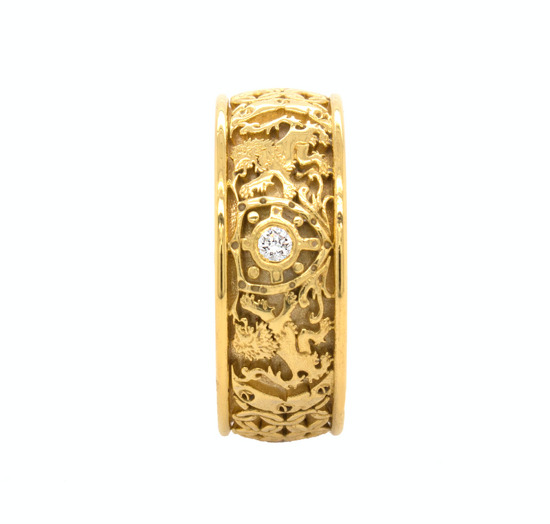 Ladies Classic Gold Claddagh Ring, From Ireland | My Irish Jeweler